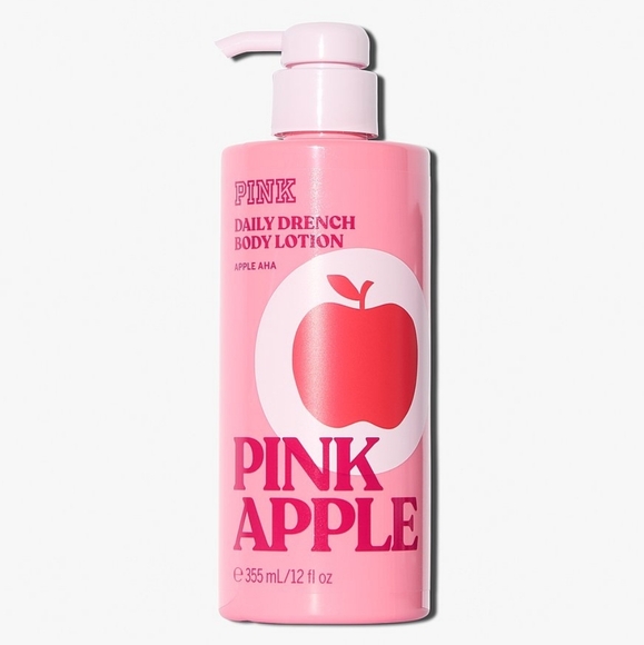 PINK Victoria's Secret Other - PINK Victoria's Secret Daily Drench Fragrance Body Lotion Pink Apple 12oz NEW